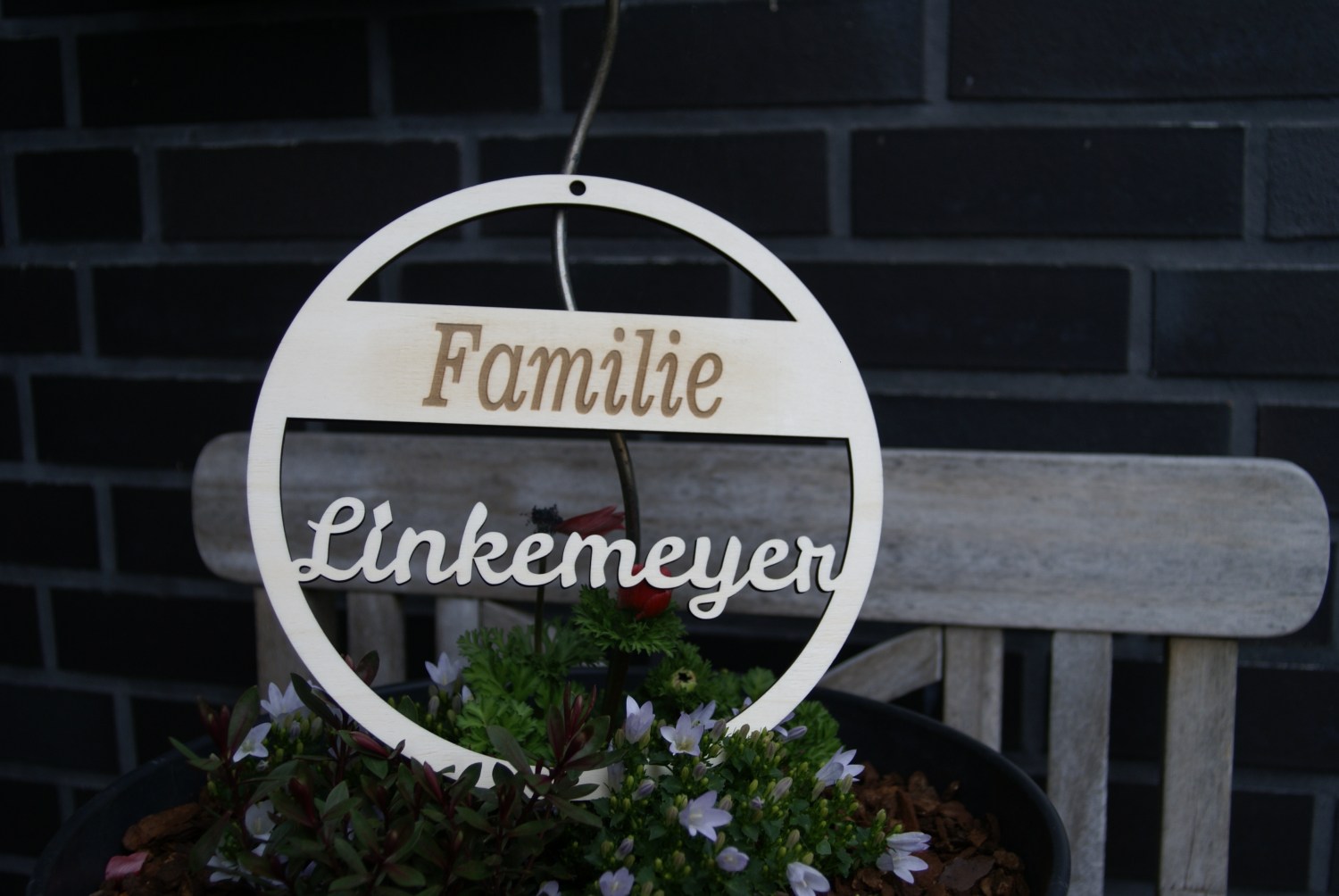 Lasercutting Rund Familie